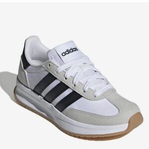 Adidas White and Black Running Shoes